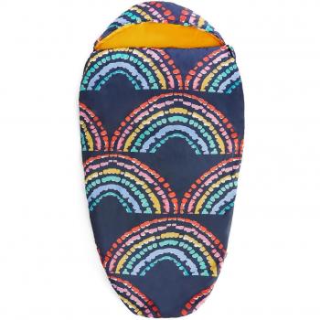 Silentnight Camping Collection Kids Sleeping Bag - Rainbow