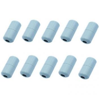 10 Pcs Tieless Elastic Laces with Capsule Lock Buckles
