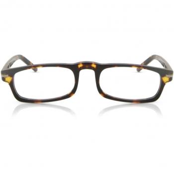 Gafas rectangulares completas de plástico careyshell para hombre - Lentes recetadas - Gafas anti-azules - SmartBuy Collection