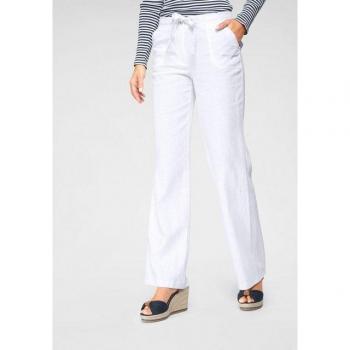 Leinenhose ANISTON mit Bindeband