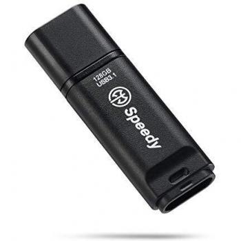 AXE Speedy 128 GB USB 3.1 SuperSpeed Speicherstick, Lesegeschwindigkeit bis zu 400 MB/s