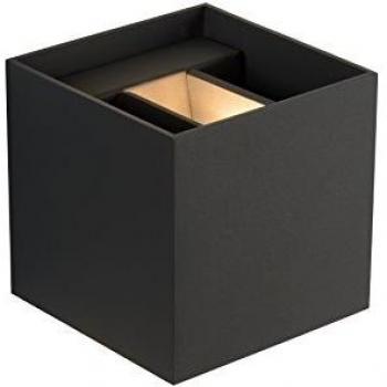 Netlighting Lucide Xio Modern Up Down Wall Light LED Dim. G9 1x4W 2700K Grey