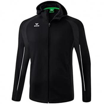 Erima Liga Star Kapuzensweatjacke Kinder schwarz 152 unisex