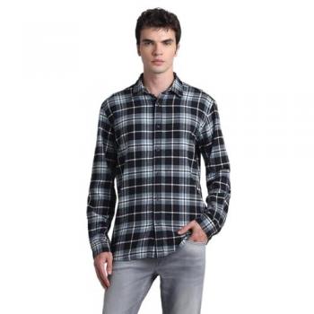 Camisa Flannel Azul Atemporal Jack & Jones Joshua Fall