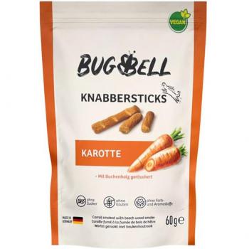 BugBell Bâtonnets à grignoter à la carotte pour chien
