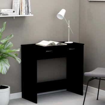 Black Desk 80x40x75 cm Engineered Wood vidaXL