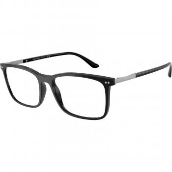 Armani AR7122 5001 gafas para hombre con armazón negro y lentes recetados