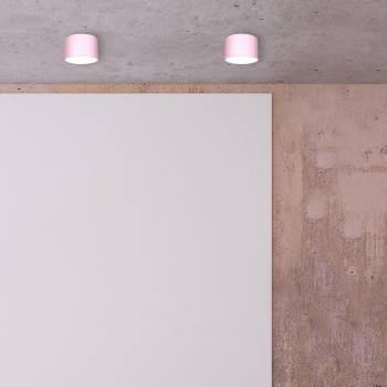 Euluna Lámpara de Techo Cloudy 1 luz rosa