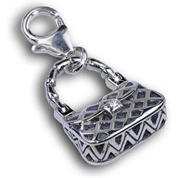 Handtaschenanhänger aus 925 Silber – „Bettelarmband Charm“