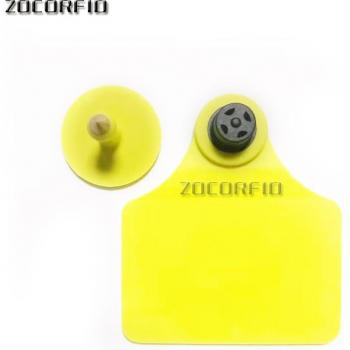 100pcs UHF RFID Ear Tags for Livestock with H3 Chip