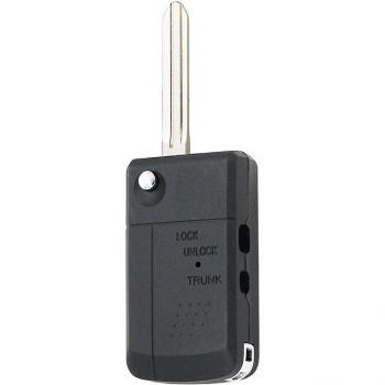 Coque de clé télécommande à rabat Toyota Carina Estima 2 boutons