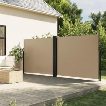 Retractable Beige Side Awning 160x1200 cm