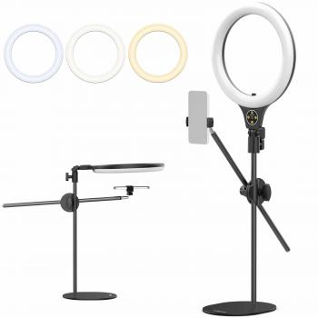 Ulanzi Overhead Ringlamp met Telefoonhouder