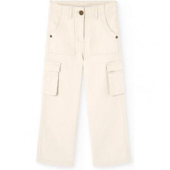 Pantaloni Twill Stretch Boboli