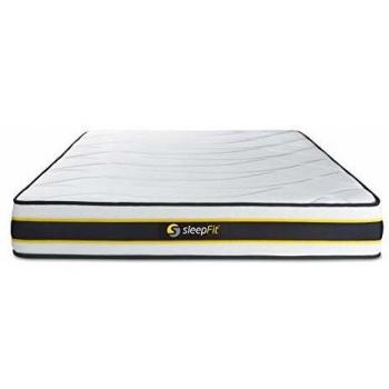 Materasso Rigido 140x190cm - 22cm Spessore - Molle Insacchettate e Memory Foam