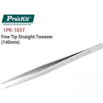 Pro'sKit Precision Curved Tweezers for Electronics