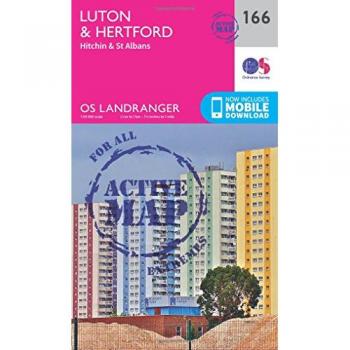 Ordnance Survey Luton, Hertford, Hitchin & St Albans