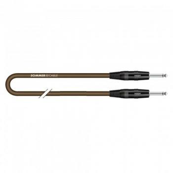 Sommer Cable SXRJ-0300 3m Instrument Cable with 6.3mm Mono Jack Plugs