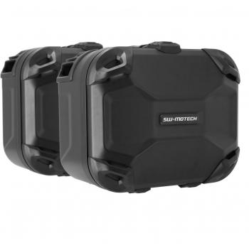 Valise latérale SW‑Motech Noir 41/33 L pour KTM 790 Adv/R, 890 Adv/R