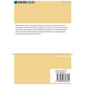 Palmer, Andreas: Post-Merger Integration