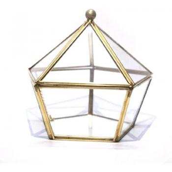 Immortal Flower Glass Jewelry Box