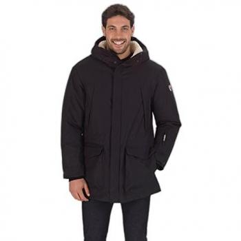 Giacca Parka Rossignol con cappuccio PrimaLoft nera - M