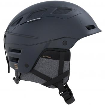 Salomon, Casque de Ski et de Snowboard pour Homme, Intérieur en mousse EPS 4D, Taille L, Tour de Tête : 59-62 cm, QST CHARGE, Bleu