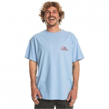 Quiksilver Maglietta A Maniche Corte Take Us Back Logo Hydrangea S
