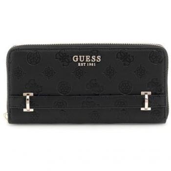 Portafoglio Donne Guess ZARELA SLG SPESSO CON CLOSURE A ZIP NERO