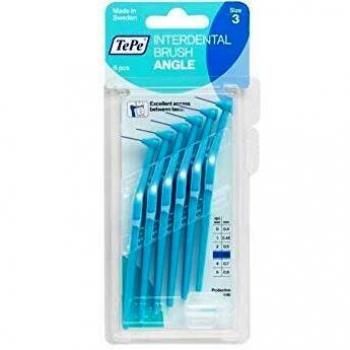 TePe Escova Interdental Angulada Azul 6 Unidades