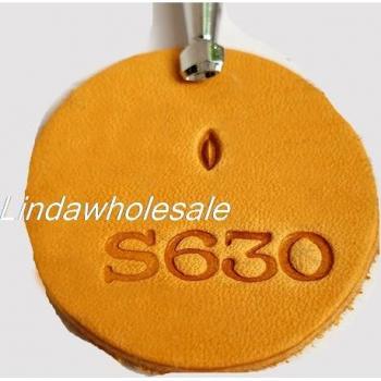 Sellos para cuero S629/S630/S624, herramientas de metal