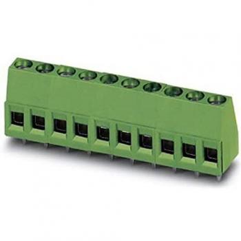 Phoenix Contact 5,08‑mm‑Pitch PCB-Terminalblock – 12‑Way – 1,5 mm² – Grün – 50 Stück