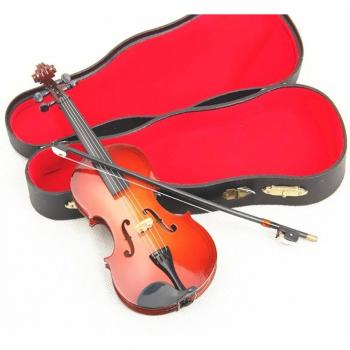 MoonEmbassy 3D Miniature Violin Display Model for Realistic Music Lovers