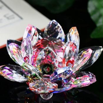 Adorno de Cristal Flor de Loto