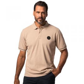 JAY-PI FLEXNAMIC® Poloshirt für Herren in großen Größen, braun, XL