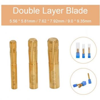 Spiral Reamer 6 Flutes with Rifling Buttons 5.81-9.35mm
