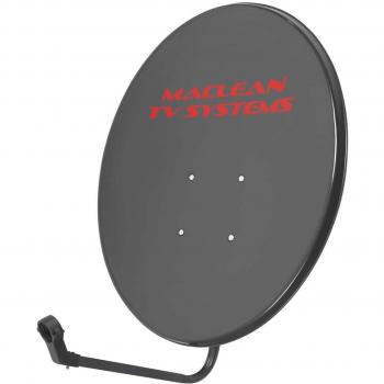 Antena satelitarna Maclean TV System MCTV-928 stal fosforowana, grafit, 80cm
