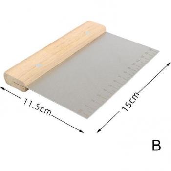 Spatule Gratte-Pâte Inox 1PC