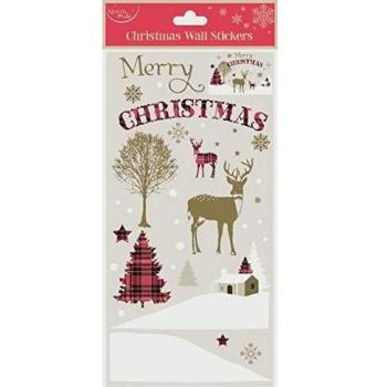 North Pole Wall Decals Christmas Stag