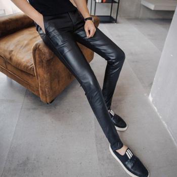 Cuir Mince Push-Up Street Punk