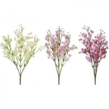 Confezione da 6 Cespugli di Mini Gypsophila h 34 cm