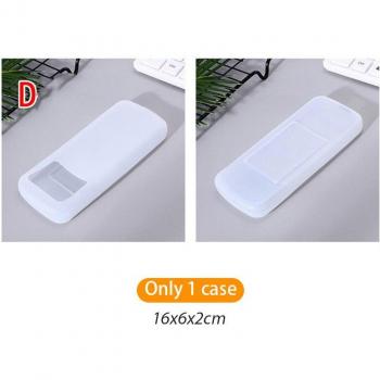 1pc Transparent Silicone Dust Cover for Remote Control