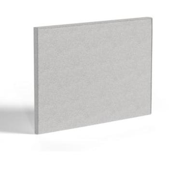 Coussin tête de lit élégant gris chiné – 190 cm