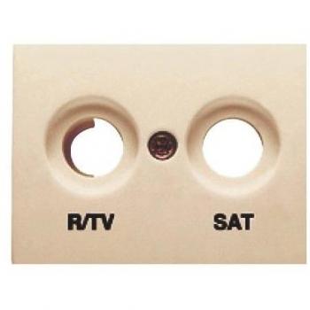 Tapa Toma R/TV-SAT BJC Coral 21320-DP Dorado Perlado