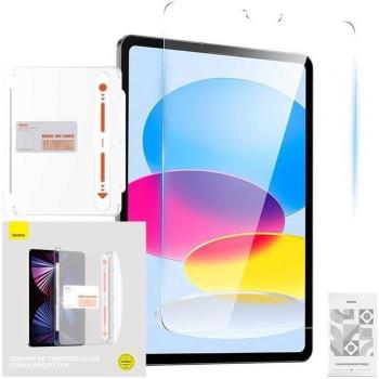 Baseus Crystal Glass para iPad 10 (2022) 10.9 - Incluye Kit de Instalación