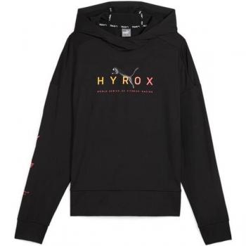 PUMA Damen Kapuzenpullover HYROX x Cloudspun - Schwarz - XL