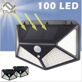 GardenBright 100LED Solar Motion Light