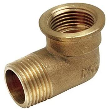 Codo 90° de Latón M-H 3/4''
