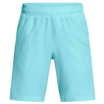 Shorts Tech Woven Wordmark de Under Armour Azul 10-12 años para Niños