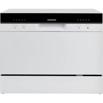 Tomado Mini vaatwasser TDW5501W - Vrijstaand - 6 couverts - 5 programma's - Energieklasse D - Wit